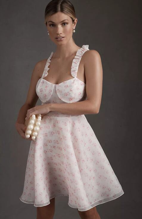 Anthropologie Dresses & Skirts - Anthropologie Selkie The Sunny Dress Floral Rose Fit and Flare Fairy Kei